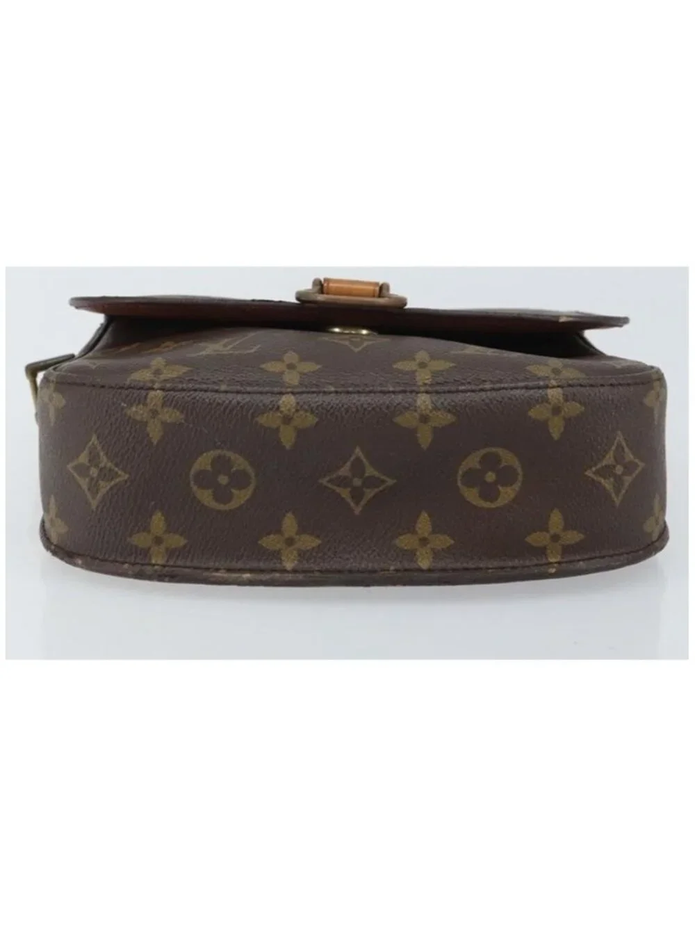 Authentic LOUIS VUITTON Monogram Saint Cloud MM Shoulder Bag M51243 LV - Picture 9 of 16